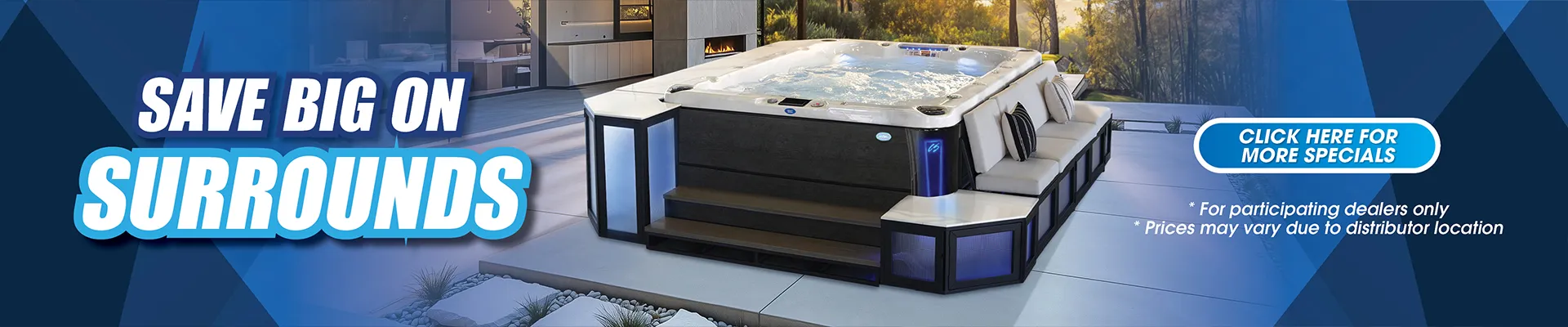 Calspas hot tub being used in a family setting - Tucson